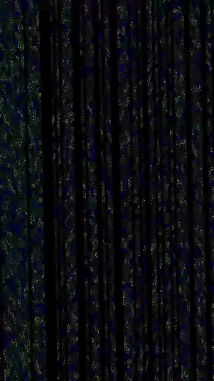 Abstract Digital Glitch Effect with Vertical Lines