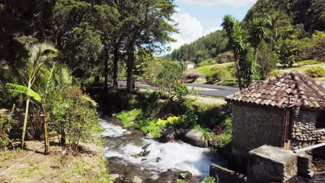 Panama-Tourism---Boquete-town,-Valle-Escondido,-Chiriqui