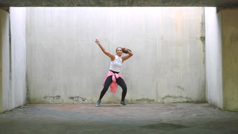 bailarina de hip hop, mujer bailando