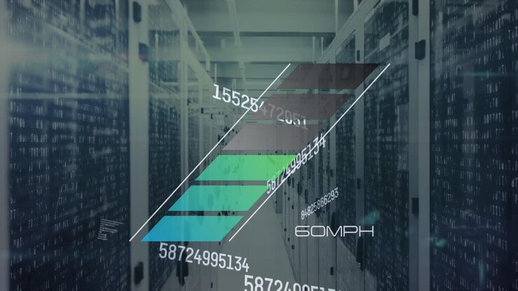 Animazione di tachimetro e numeri su server