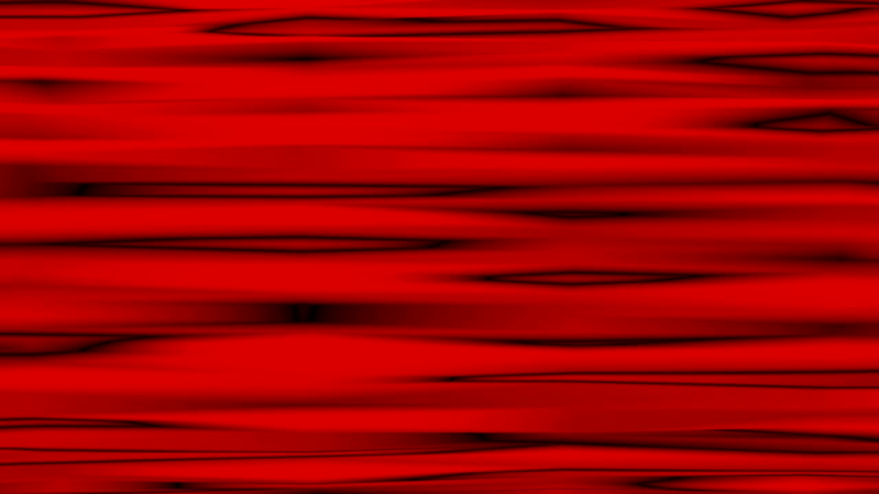 빨간색으로 흐르는 파도의 아름답게 애니메이션 된 비디오 배경