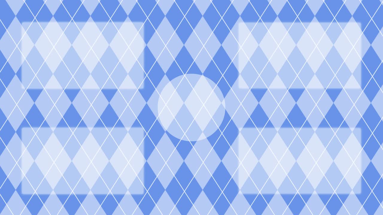 argyle 패턴 엔드 카드 엔딩 스크린 모션 그래픽