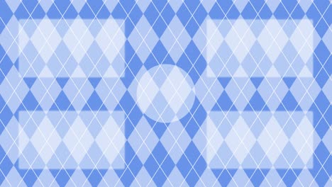 argyle pattern end card ending screen motion graphics