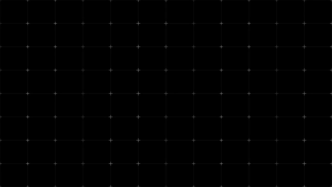 Digital Grid Overlay on Black Background