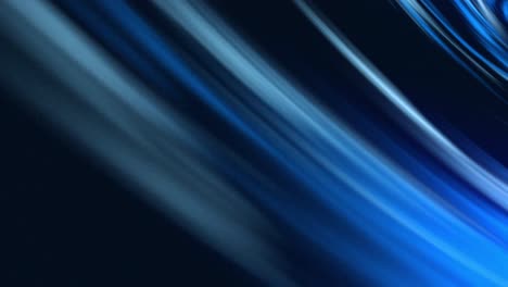 Animation-of-glowing-blue-light-wave-moving-on-black-background