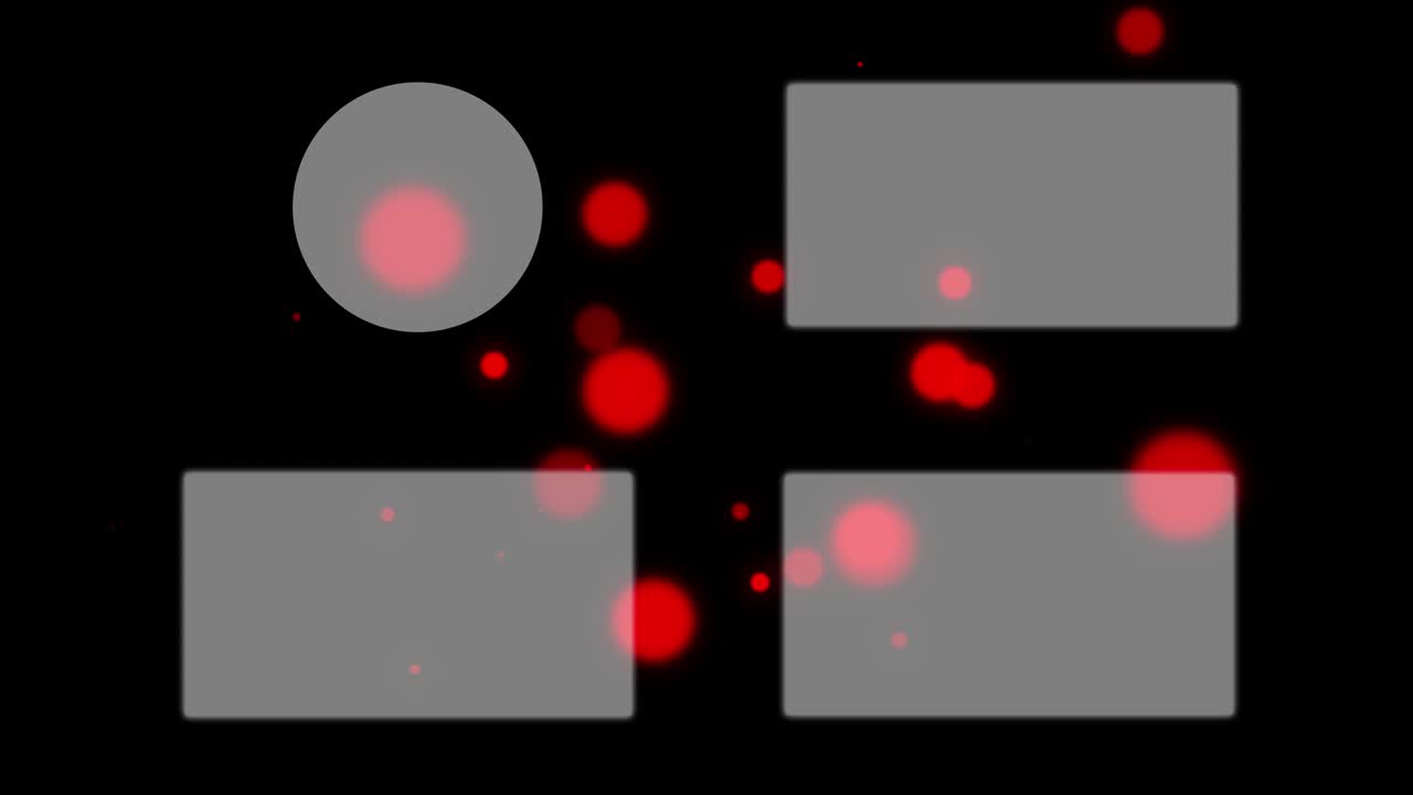 객체 조명 엔드 카드 엔딩 스크린 모션 그래픽