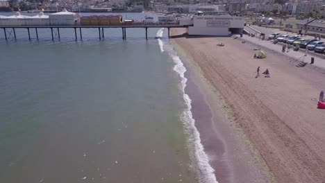 Playa-Y-Muelle-De-Paignton-En-South-Devon