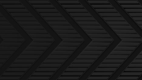 black abstract tech geometric motion background with arrows