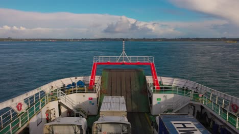 Boat-transfer-Traveling-in-chacao,-castro,-pargua-chiloé-chile