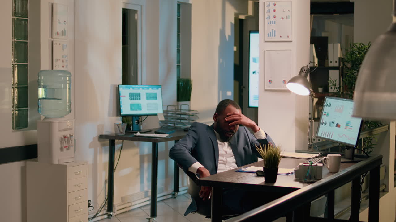 Office Scenes with Businessmen