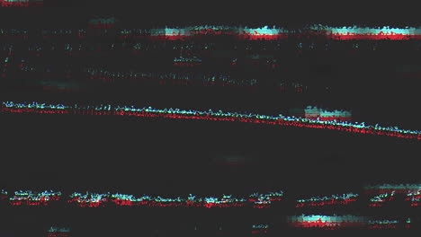 defectos de televisión de fallo y ruido con artefactos en textura negra