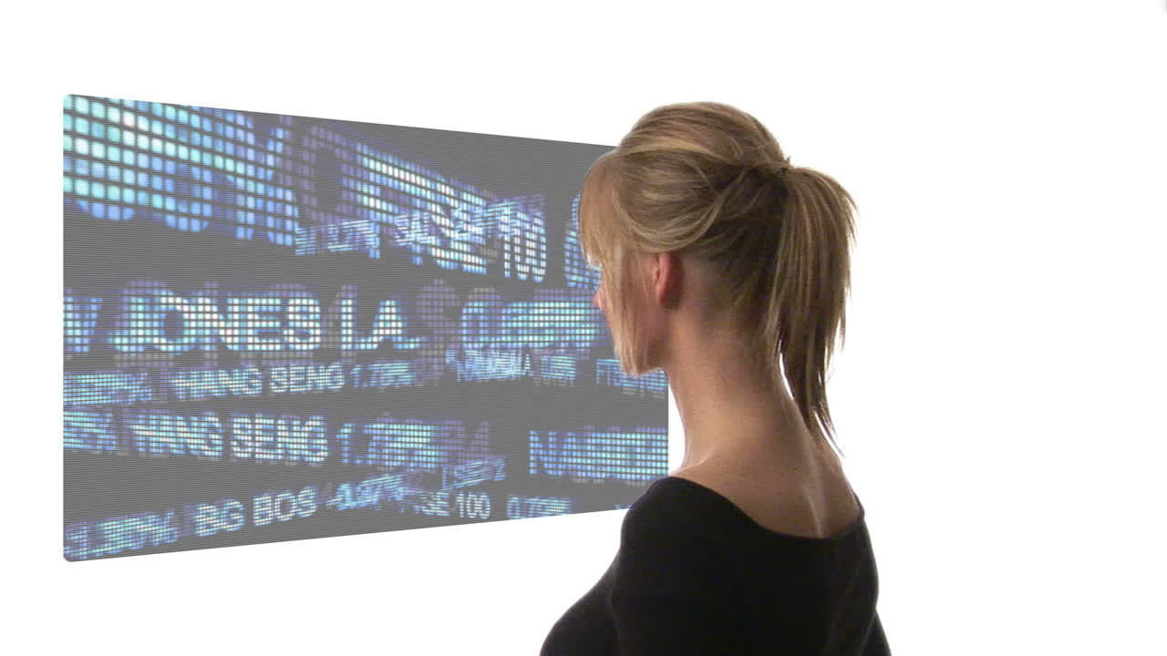 attraente donna d'affari caucasica