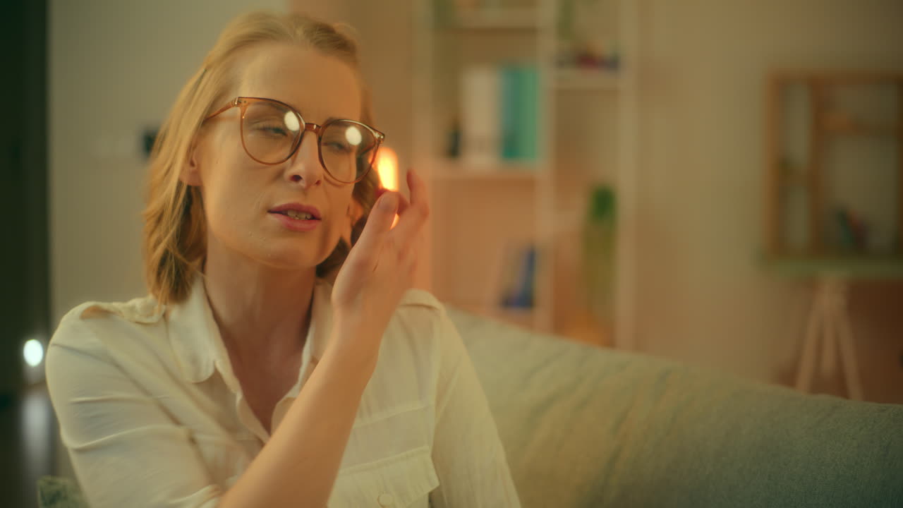 Sad Woman Shares Problems With Psychologist During Therapy