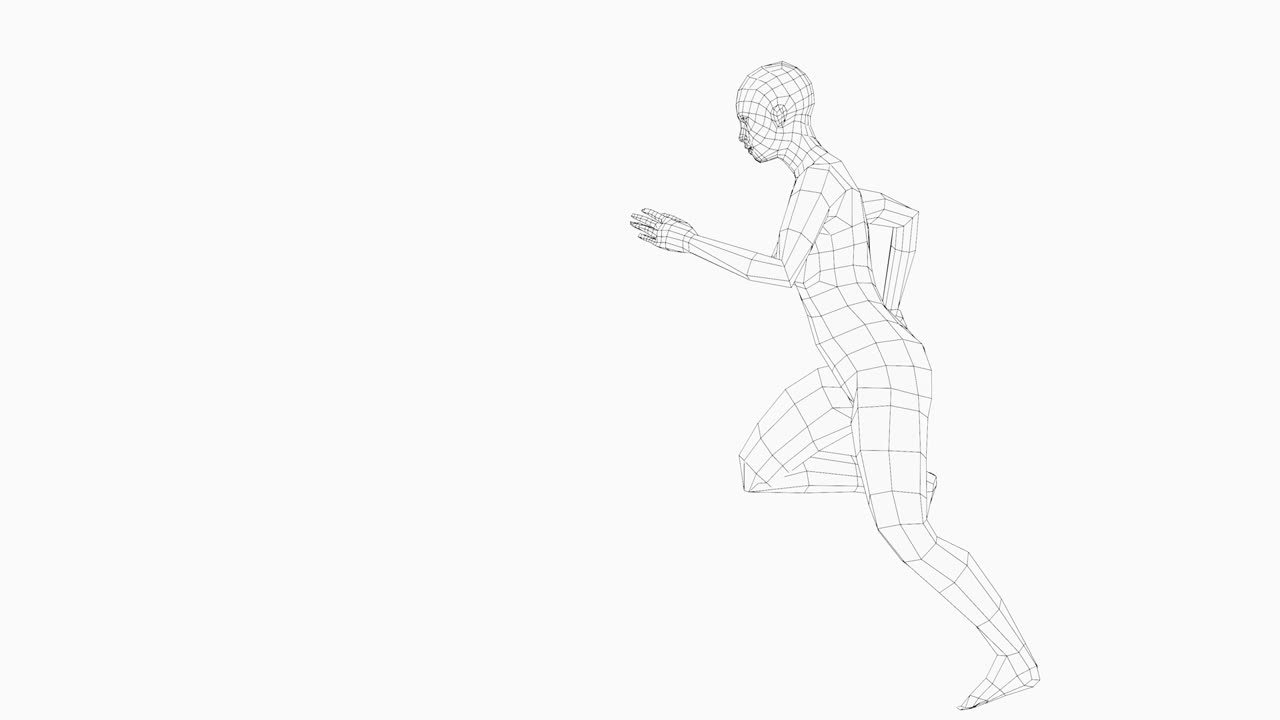 mujer con marco de alambre, sin costuras