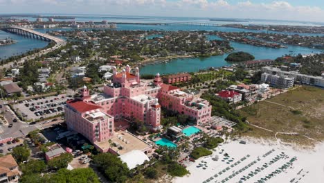 4K-Drone-Video-of-Historic-Don-Cesar-Hotel-on-St