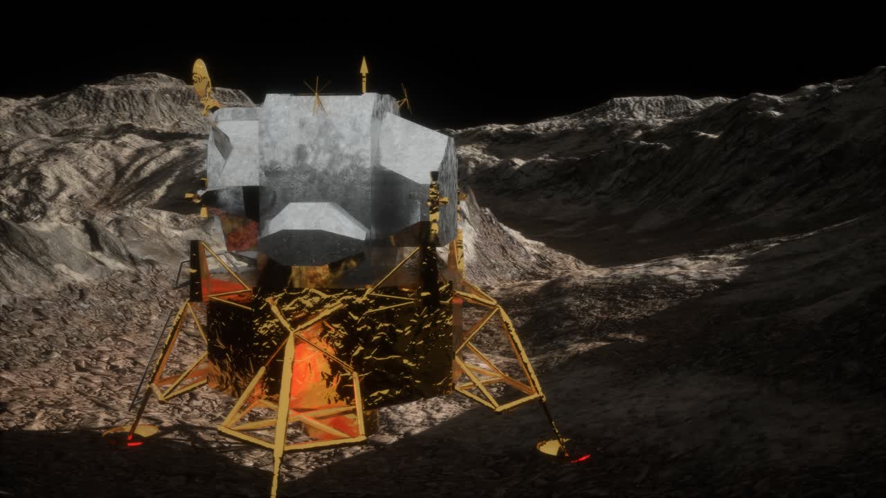 lunar landing mission on the Moon