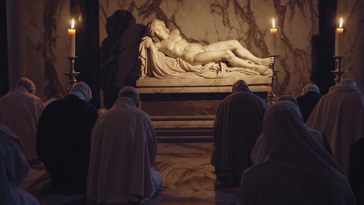 Religious Ceremony in a Church