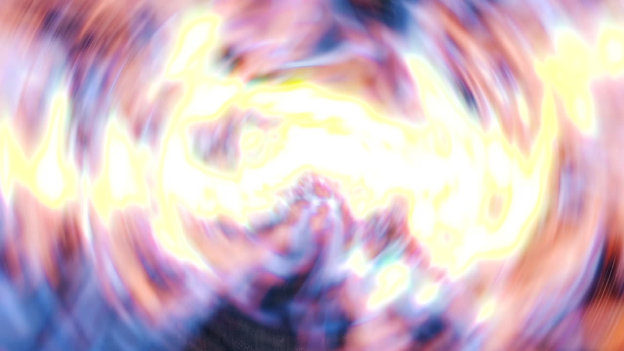 modello rotante astratto colorato