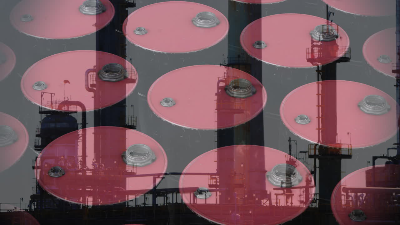 배럴 위의 공장의 애니메이션