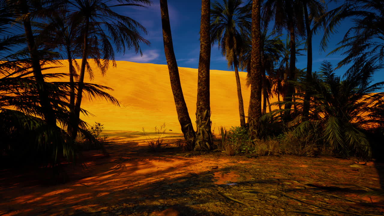 사막 의  나무 들