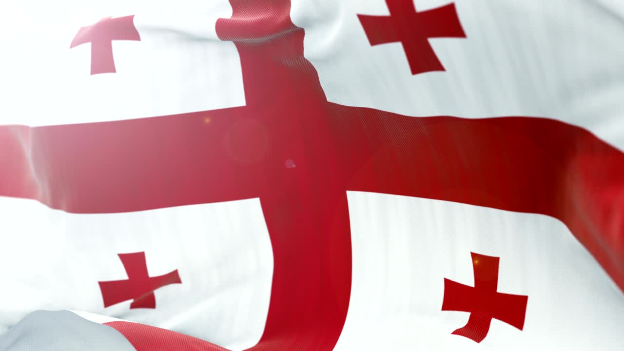 조지아 발은 느리게 흔들리는 배경입니다. 4k 클로즈업 발 흔들림.