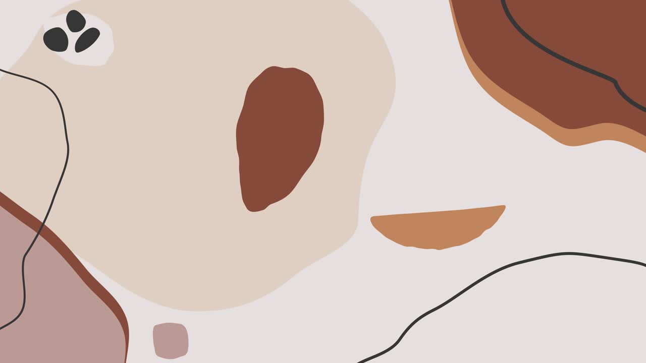 Trendy Warm Abstract Background