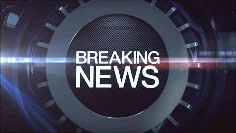 breaking news intro in 4k
