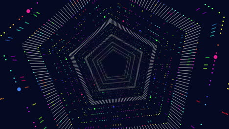 Futuristic-hexagons-with-neon-dots-and-lines-in-vertigo-on-dark-gradient