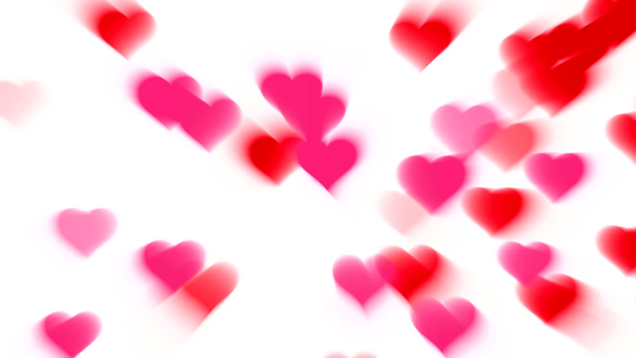 love Heart background valentines day blur