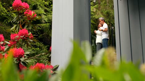 couple interacting with each other 4k