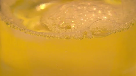 slow motion footage of water splashes in bottle