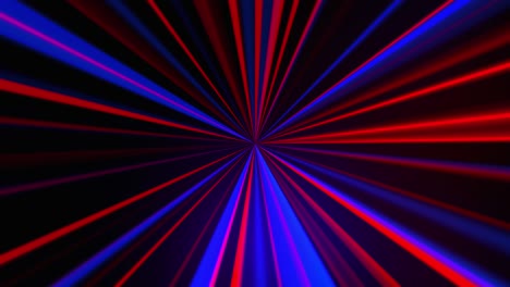 marging of radial neon rays, computer generated. 3d rendering abstract backdrop with colorful bands