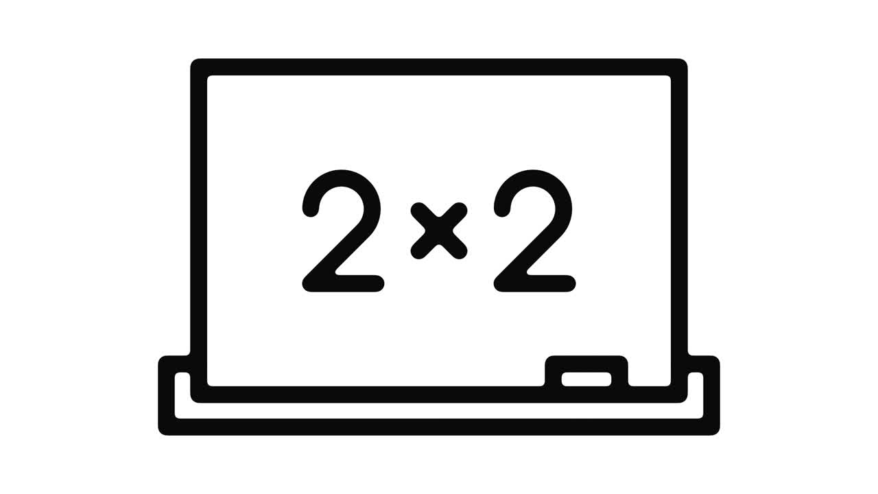 gráfico de movimiento de línea matemática