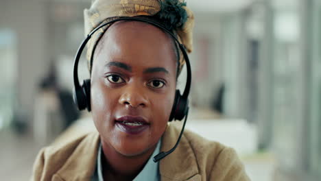 businesswoman wearing headset
