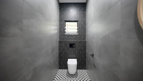 large modern stand alone toilet