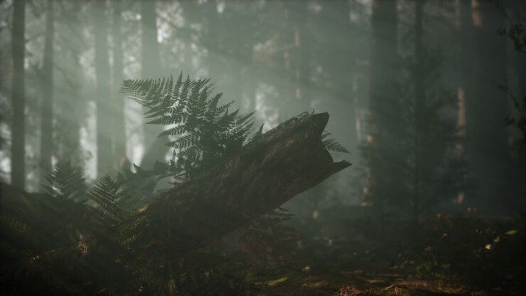 Morning with Fog in Sequoia National Park
