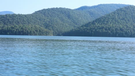 scenic view of a tranquil mountain lake