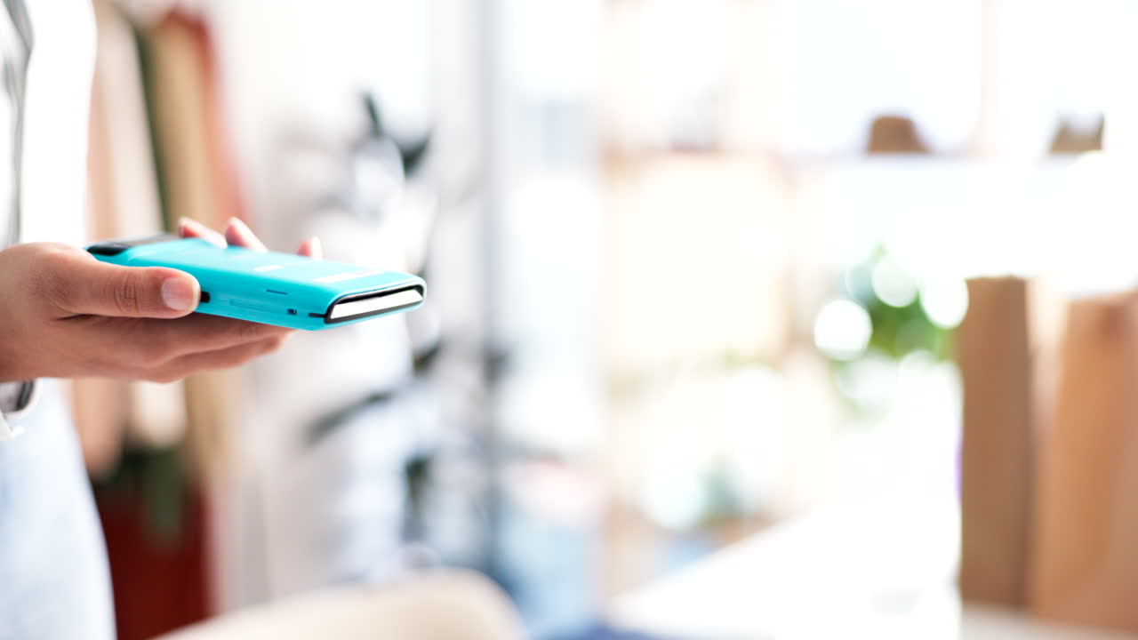 쇼핑, 포즈와 함께 여성의 손