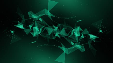 plexus abstract network titles technology science background loop