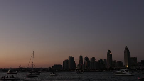 paisaje urbano del centro de san diego, california, estados unidos