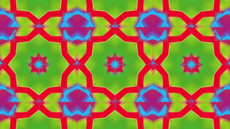 kaleidoscopio multicolor en movimiento patrones y formas abstractas