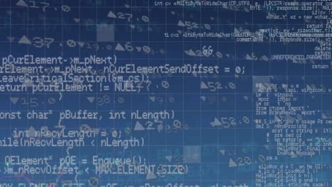 animation of statistics and financial data processing over grid