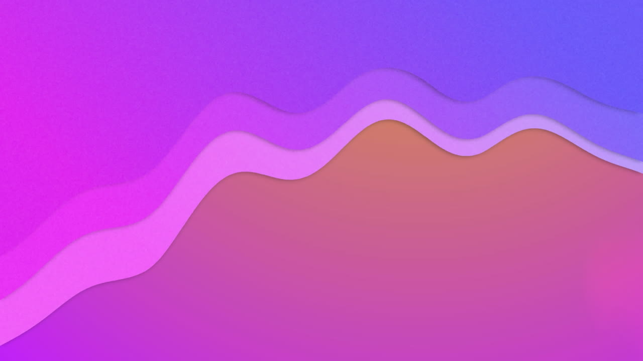 rayas azules y blancas que parpadean sobre la onda púrpura