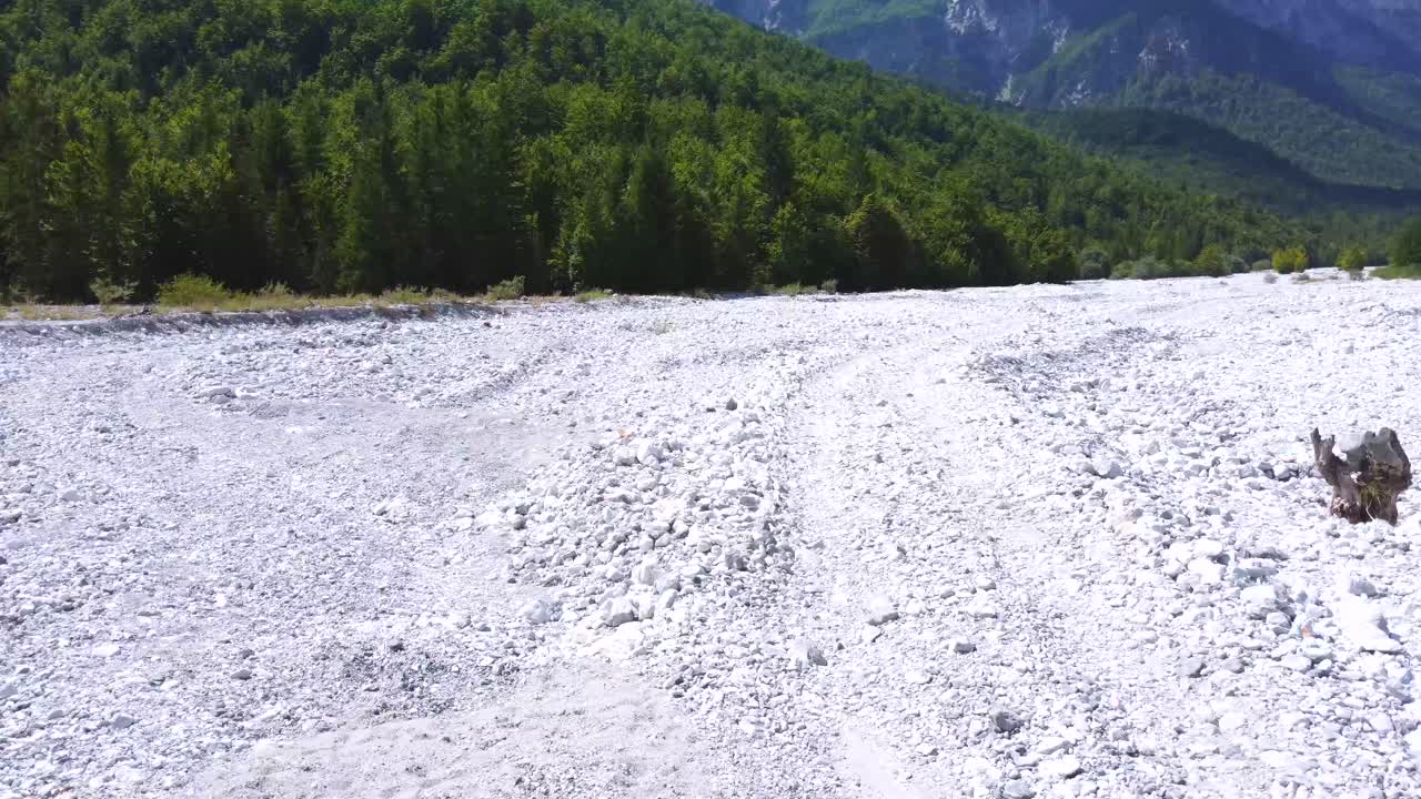 Mountain Riverbed Landscape
