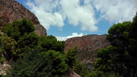 cloudy sky moves over tarifa natural landscape