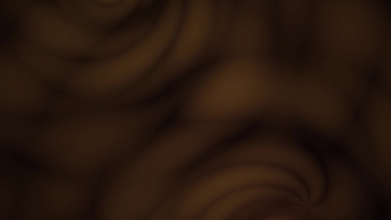 Sfondo animato con onde organiche fluide marrone scuro astratto