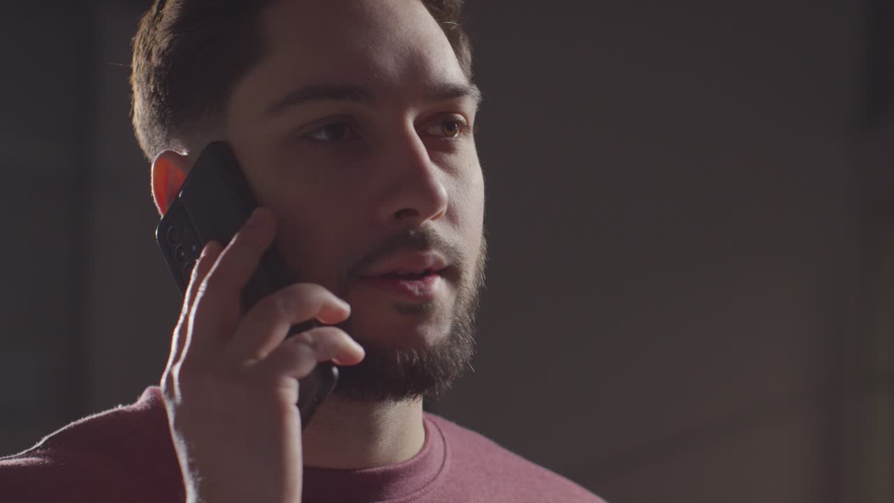 Disappointed Man At Home Receiving Phone Call Telling Him He Has Been Unsuccessful In Job Interview 6