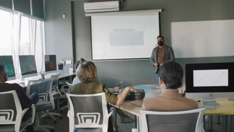 sesión de formación empresarial