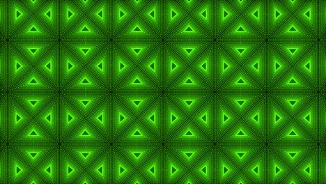 patrón de color verde diseño gótico animación gráficos de movimiento