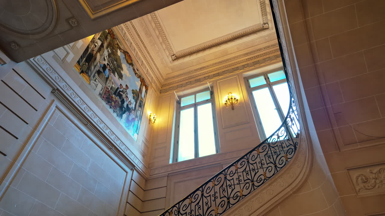 The interior of the Villa Massena Museum in Nice, France